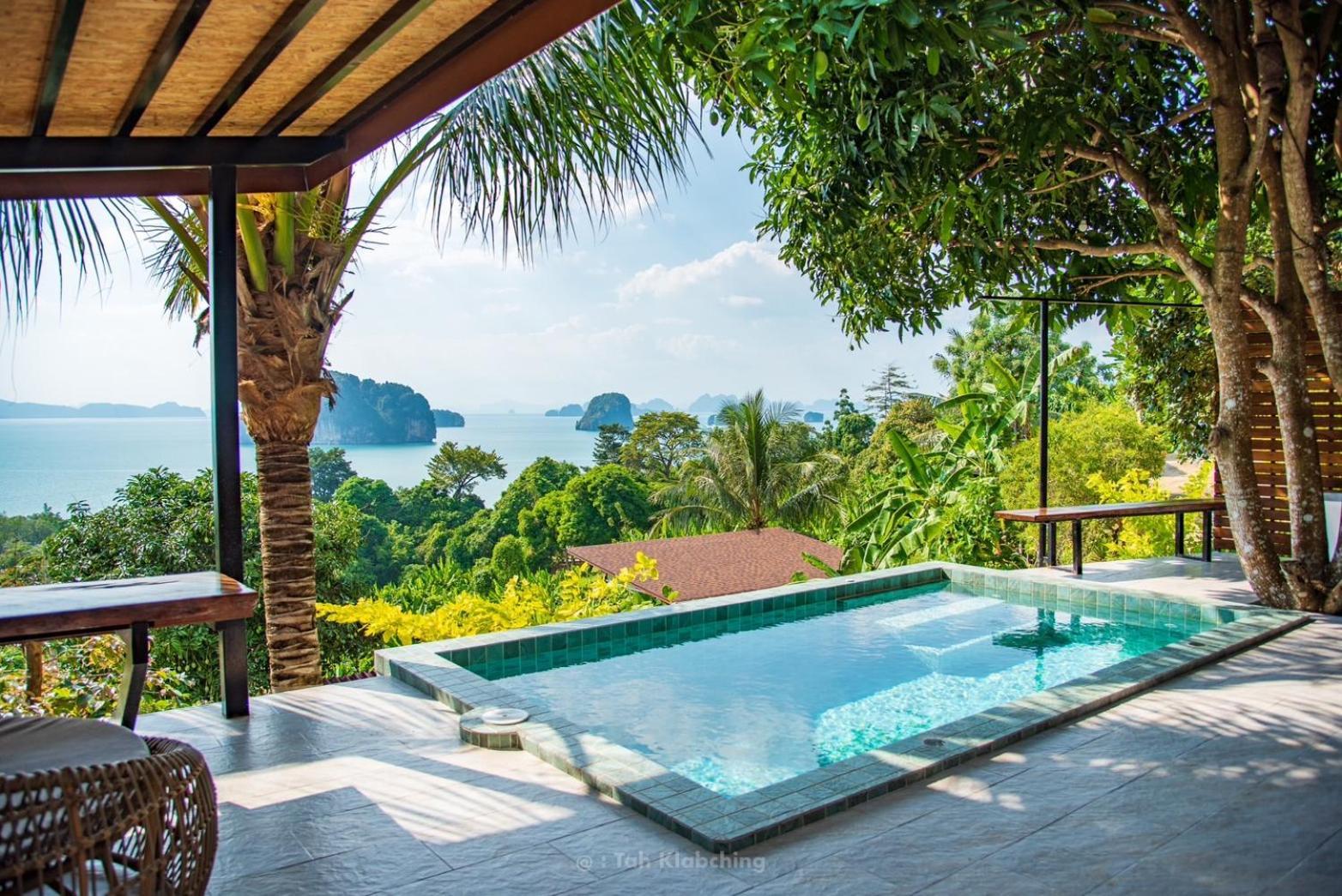 เขาทองพูลวิลล่ากระบี่ Khaotong Pool Villa Krabi Ban Nai Sa Extérieur photo