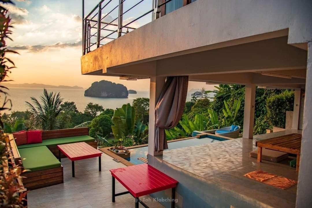 เขาทองพูลวิลล่ากระบี่ Khaotong Pool Villa Krabi Ban Nai Sa Extérieur photo