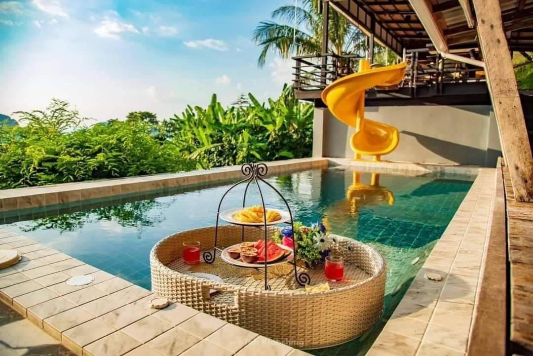 เขาทองพูลวิลล่ากระบี่ Khaotong Pool Villa Krabi Ban Nai Sa Extérieur photo